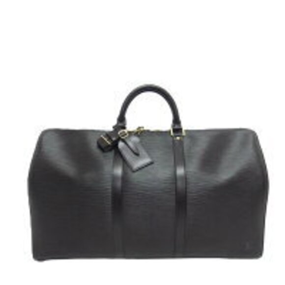Louis Vuitton Handbags - Louis Vuitton Epi Noir Black Keepall